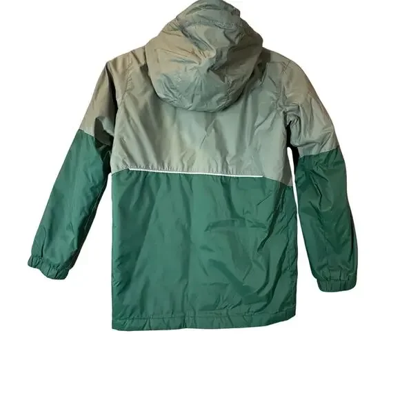 Columbia Kids Green Hooded Jacket - Picture 2 of 11